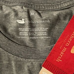 Southern Marsh SeaWash Tee Burnt Sage 3XL